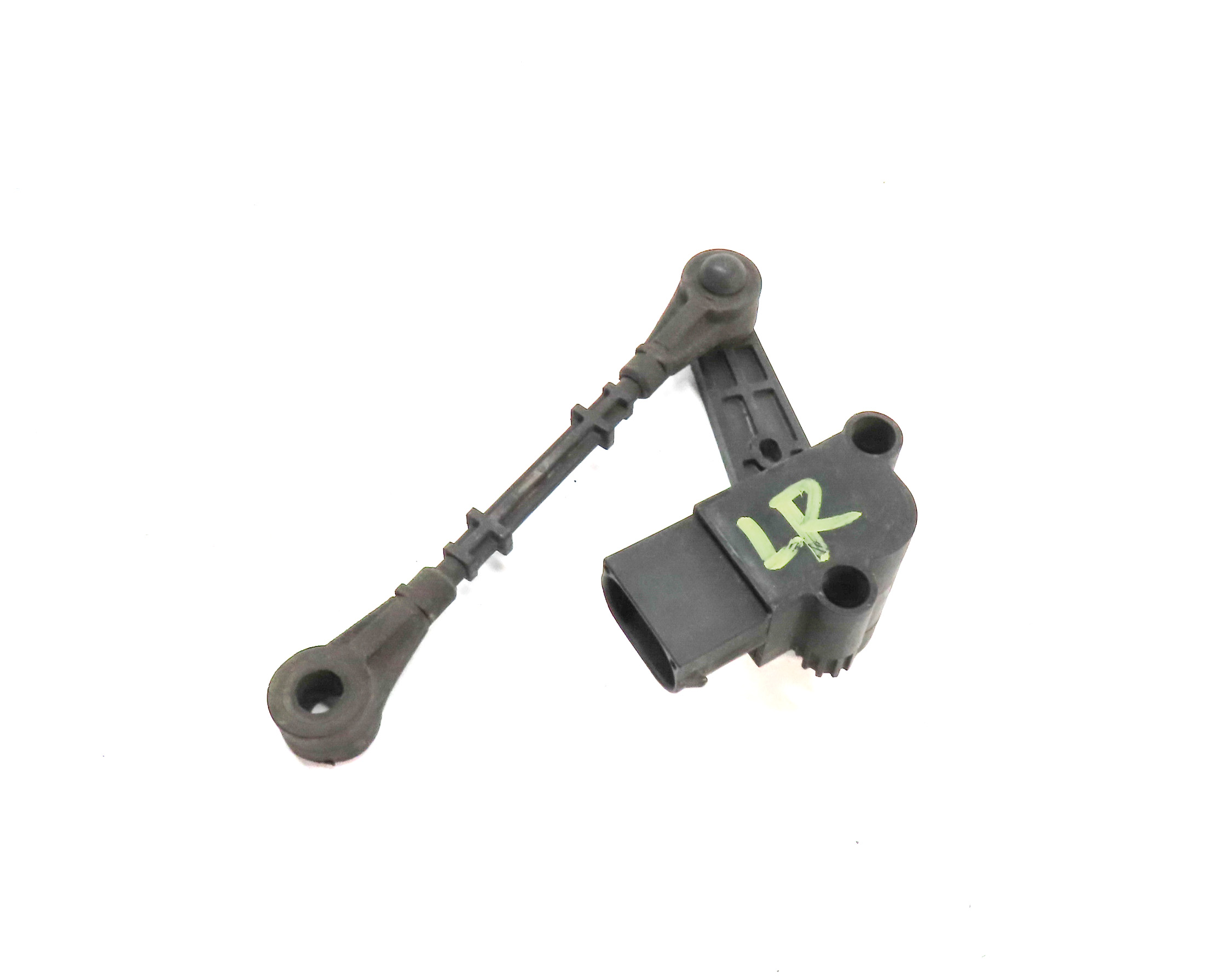 15 RANGE ROVER SPORT (L494) REAR LEFT SUSPENSION RIDE HEIGHT LEVEL SENSOR MODULE — exact item pictured